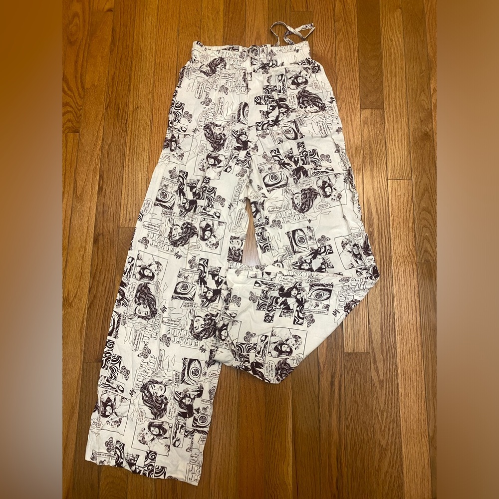 Pants Urban Outfitters Print wide leg Pants Size XS Brown